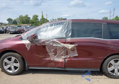 2019 Honda Odyssey Ex-L z USA, uszkodzony, nr VIN 5FNRL6H75KB019568